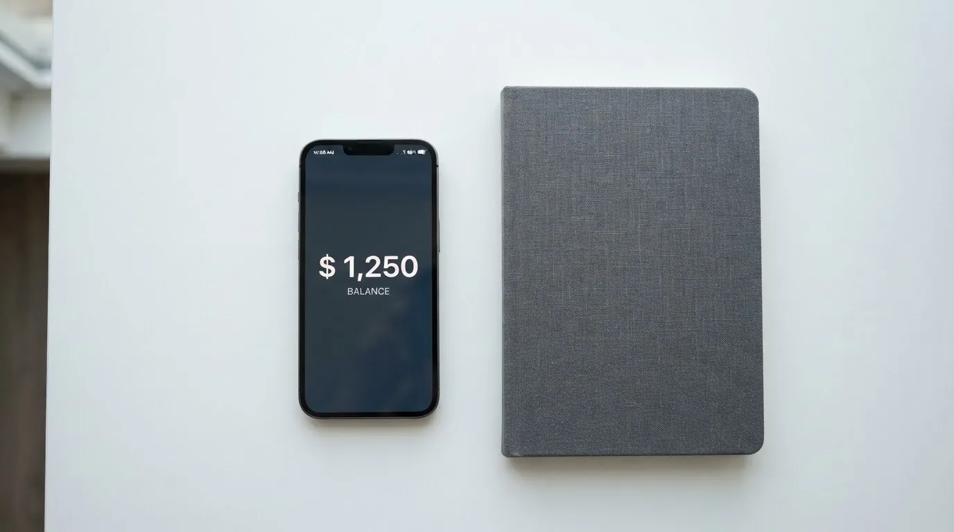 A phone showing a stablecoin transfer screen